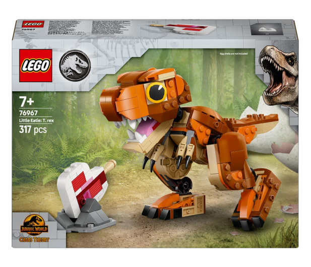 LEGO Jurassic World 76967 Mała przekąska T-Rexa - 1299010 - zdjęcie